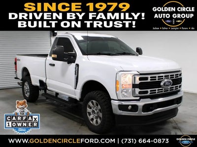 2023 Ford F-350 Super Duty 4X4 XLT 2DR Regular Cab 8 FT. LB SRW Pickup