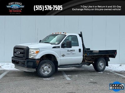 2012 Ford F-350 Super Duty 4X4 XL 2DR Regular Cab 8 FT. LB SRW Pickup