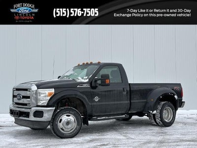 2012 Ford F-350 Super Duty 4X4 XLT 2DR Regular Cab 8 FT. LB DRW Pickup