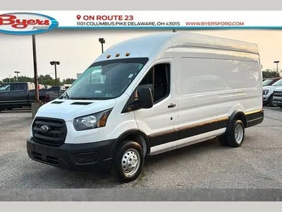 2020 Ford Transit 350 HD 3DR LWB High Roof DRW Extended Cargo Van W/10360 LB. Gvwr