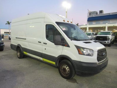 2018 Ford Transit 350 HD 3DR LWB High Roof DRW Extended Cargo Van W/Sliding Passenger Side Door And 10360 LB. Gvwr
