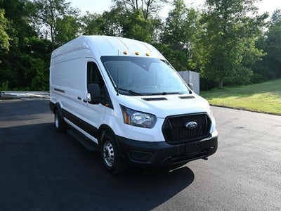 2023 Ford Transit AWD 350 HD 3DR LWB High Roof DRW Extended Cargo Van W/11000 LB. Gvwr