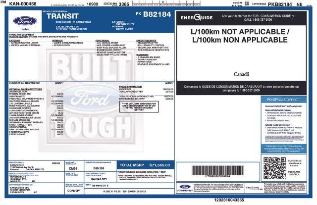 2023 Ford Transit - $48,879