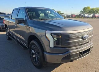 2023 Ford F-150 Lightning with Gray Metallic Exterior