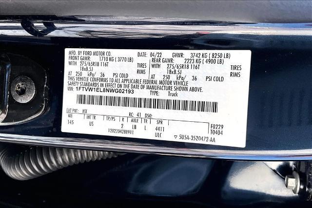 2022 Ford F-150 - $40,837