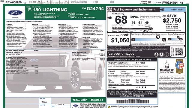 2023 Ford F-150 Lightning XLT
