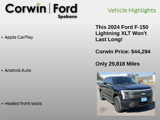 2024 Ford F-150 - $44,294