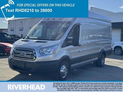 2015 Ford Transit 350 HD 3DR LWB High Roof DRW Extended Cargo Van W/Sliding Passenger Side Door And 10360 LB. Gvwr