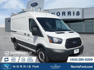 2017 Ford Transit 250 3DR SWB Medium Roof Cargo Van W/Sliding Passenger Side Door