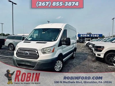 2016 Ford Transit 250 3DR SWB Medium Roof Cargo Van W/Sliding Passenger Side Door