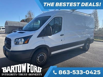 2018 Ford Transit 250 3DR LWB Medium Roof Cargo Van W/Sliding Passenger Side Door