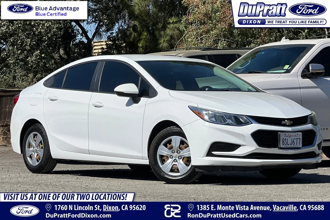 2017 Chevrolet Cruze - $9,800