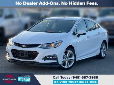 2017 Chevrolet Cruze Premier Auto 4DR Sedan