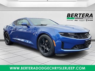 2021 Chevrolet Camaro with Riverside Blue Metallic Exterior