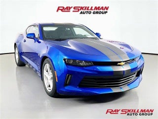 2018 Chevrolet Camaro with Hyper Blue Metallic Exterior