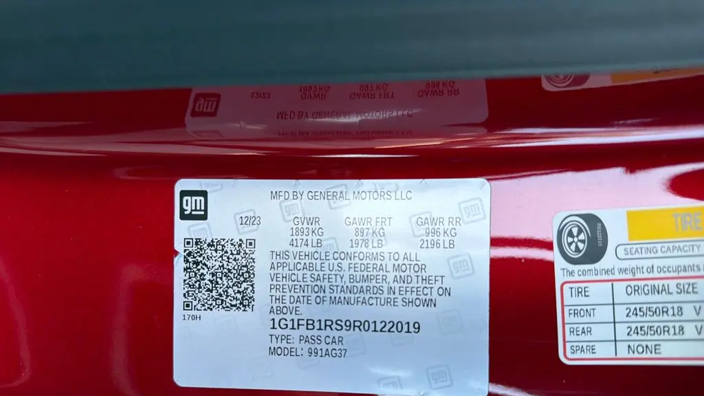 2024 Chevrolet Camaro LT
