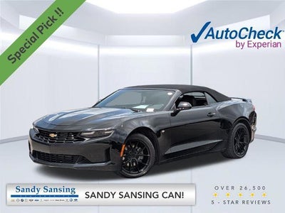 2023 Chevrolet Camaro LT 2DR Convertible W/1LT
