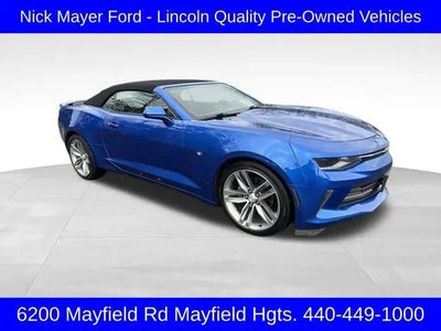 2017 Chevrolet Camaro LT 2DR Convertible W/1LT