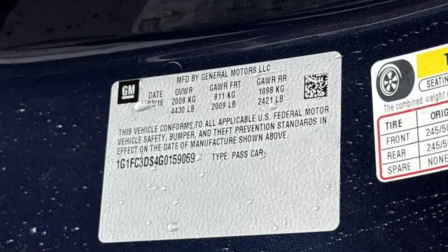 2016 Chevrolet Camaro LT