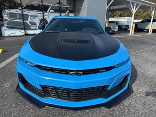 2022 Chevrolet Camaro with Rapid Blue Exterior