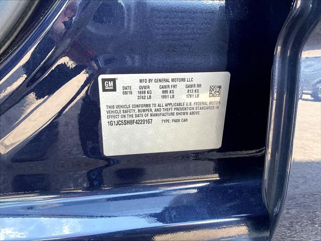2015 Chevrolet Sonic - $8,830
