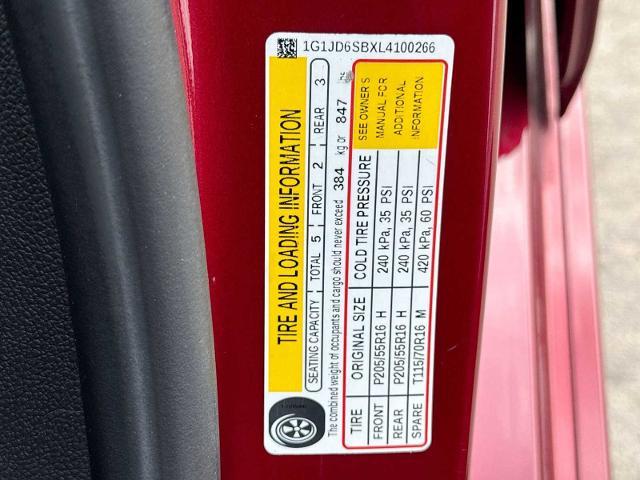 2020 Chevrolet Sonic - $11,575