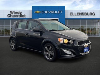 2015 Chevrolet Sonic with Black Granite Metallic Exterior