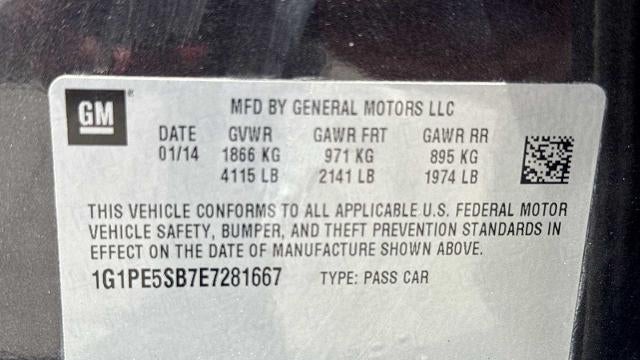 2014 Chevrolet Cruze 2LT Auto