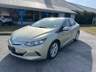 2017 Chevrolet Volt with Citron Green Metallic Exterior