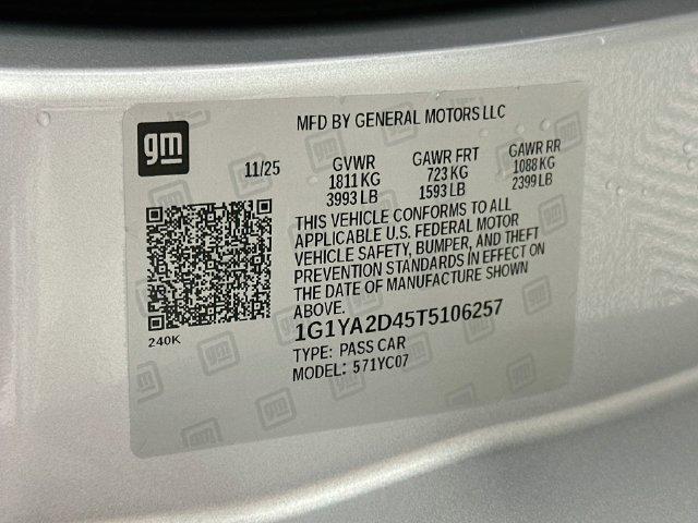 2026 Chevrolet Corvette - $69,584