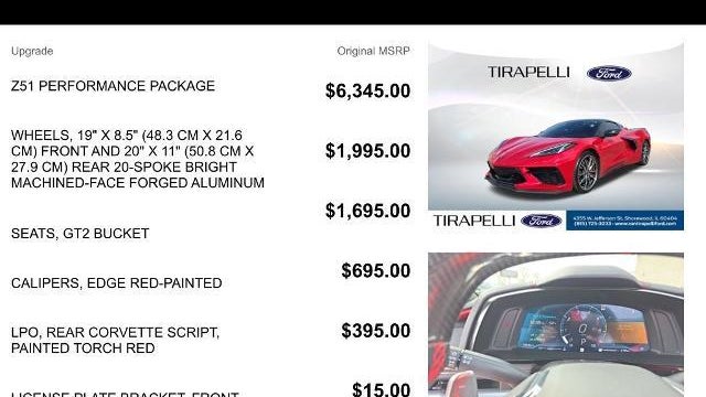 2023 Chevrolet Corvette Stingray