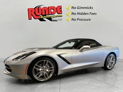 Photo of a 2018 Chevrolet Corvette Stingray 2DR Convertible W/1LT for sale