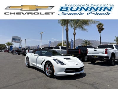 2014 Chevrolet Corvette Stingray 2DR Convertible W/2LT