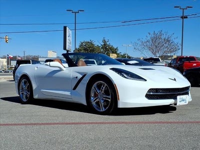 2016 Chevrolet Corvette Stingray 2DR Convertible W/2LT