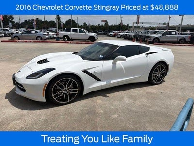 2016 Chevrolet Corvette Stingray 2DR Coupe W/3LT