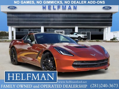 2015 Chevrolet Corvette Stingray Z51 2DR Coupe W/2LT