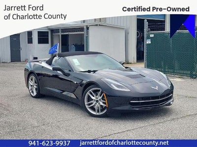 2019 Chevrolet Corvette Stingray Z51 2DR Convertible W/2LT