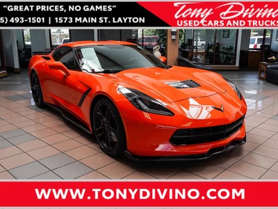 2019 Chevrolet Corvette Stingray Z51 2DR Coupe W/3LT