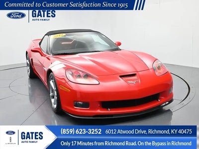2010 Chevrolet Corvette Z16 Grand Sport 2DR Convertible W/ 2LT
