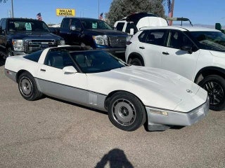 1986 Chevrolet Corvette with White Exterior