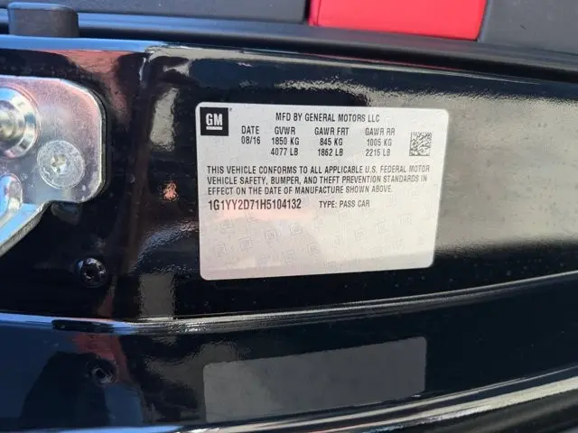 2017 Chevrolet Corvette - $61,995