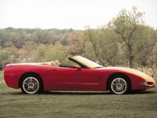 2000 Chevrolet Corvette with Red Exterior
