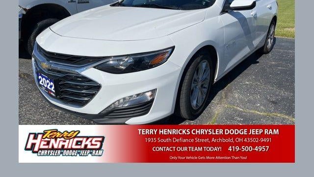 Preowned 2022 Chevrolet Malibu LT for Sale