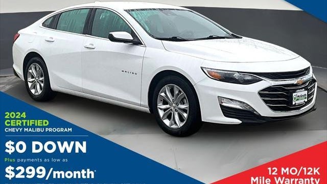 Preowned 2024 Chevrolet Malibu LT for Sale