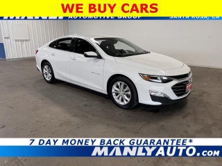 2023 Chevrolet Malibu with Summit White Exterior
