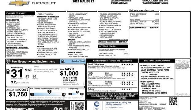 2024 Chevrolet Malibu LT