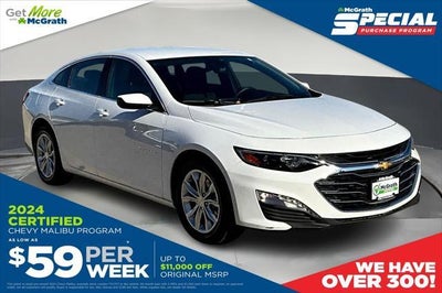 2024 Chevrolet Malibu LT 4DR Sedan W/1LT