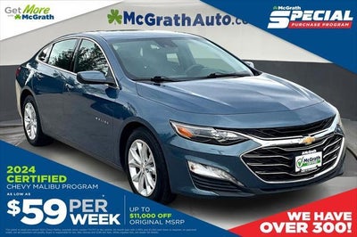 2024 Chevrolet Malibu LT 4DR Sedan W/1LT