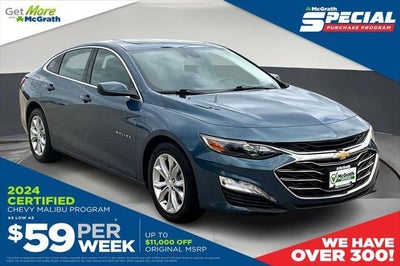 2024 Chevrolet Malibu LT 4DR Sedan W/1LT