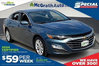 2024 Chevrolet Malibu LT 4DR Sedan W/1LT